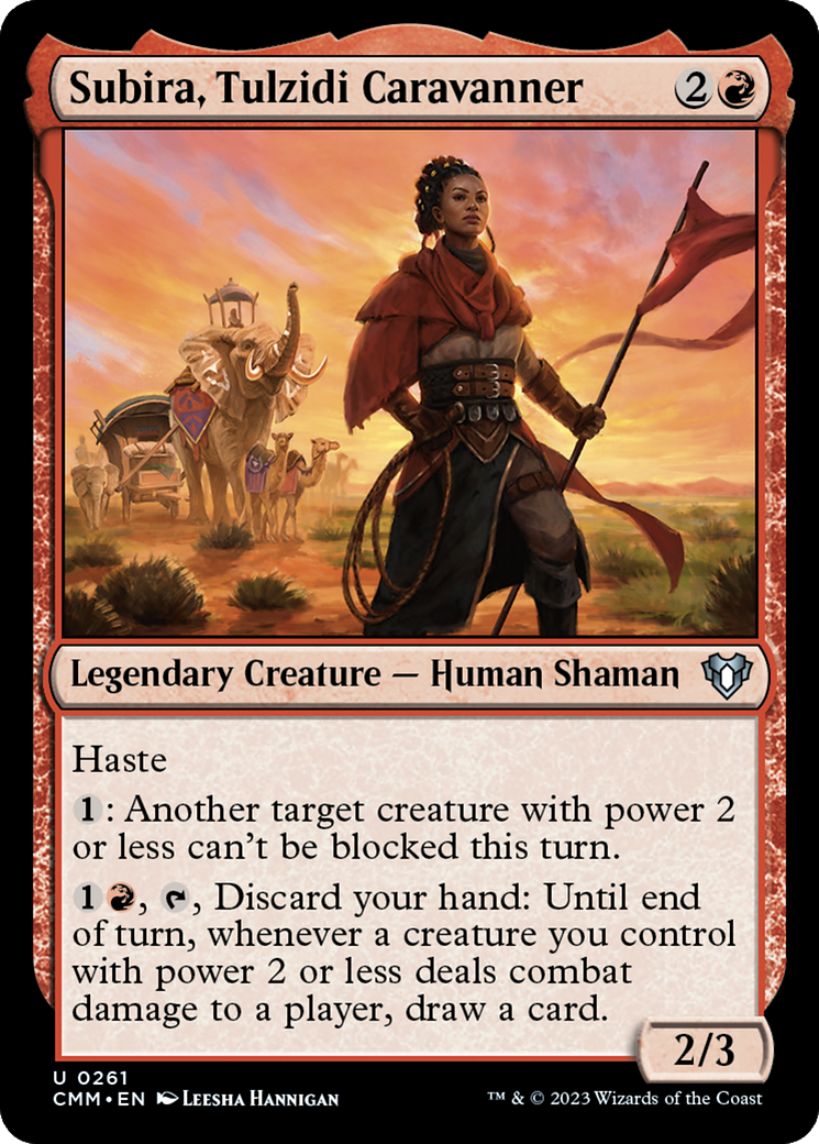 Subira, Tulzidi Caravanner [Commander Masters] - Destination Retro