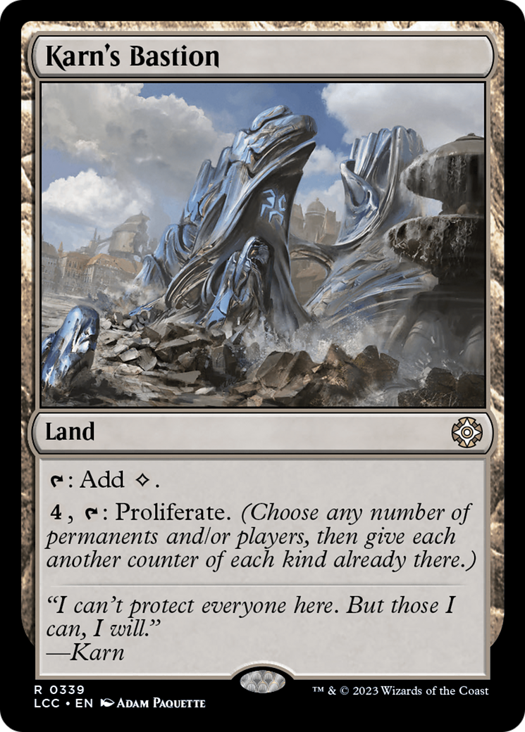 Karn's Bastion [The Lost Caverns of Ixalan Commander] - Destination Retro