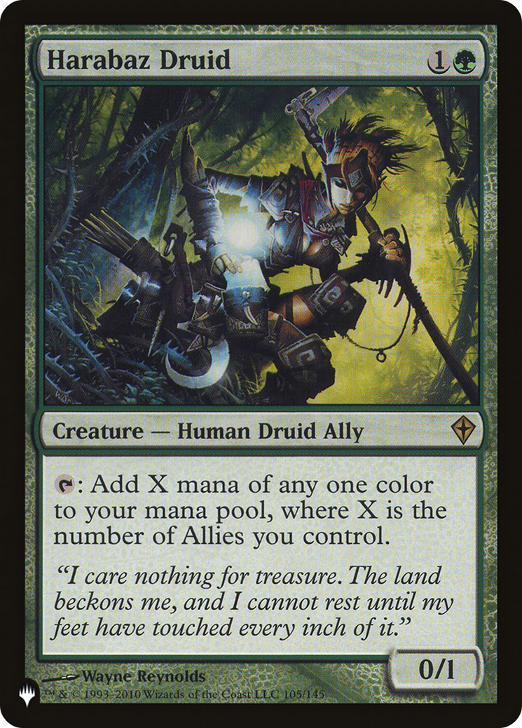 Harabaz Druid (WWK) [The List] - Destination Retro
