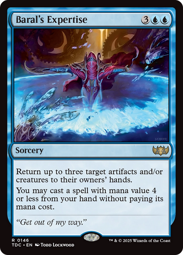 Baral's Expertise [Tarkir: Dragonstorm Commander] - Destination Retro