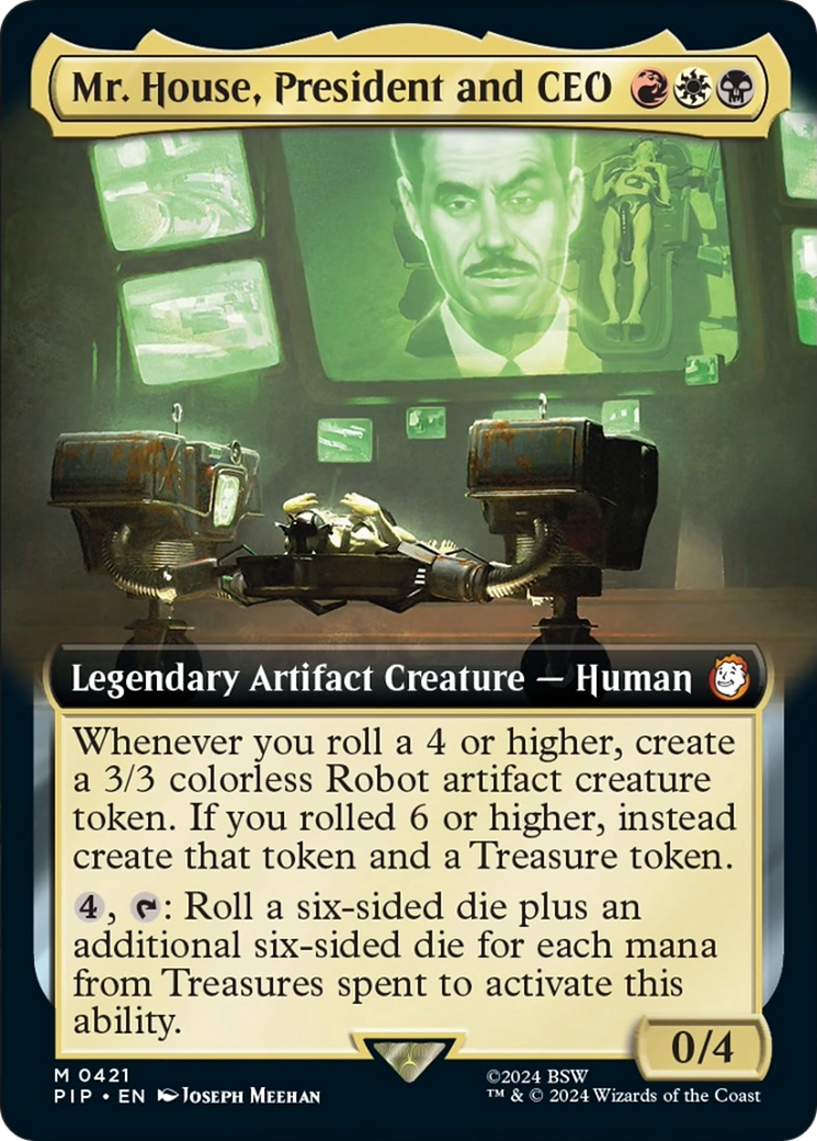 Mr. House, President and CEO (Extended Art) [Fallout] - Destination Retro