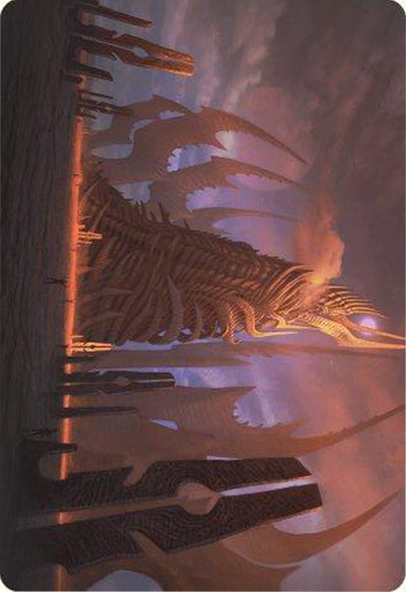 Phyrexian Tower Art Card [Modern Horizons 3 Art Series] - Destination Retro