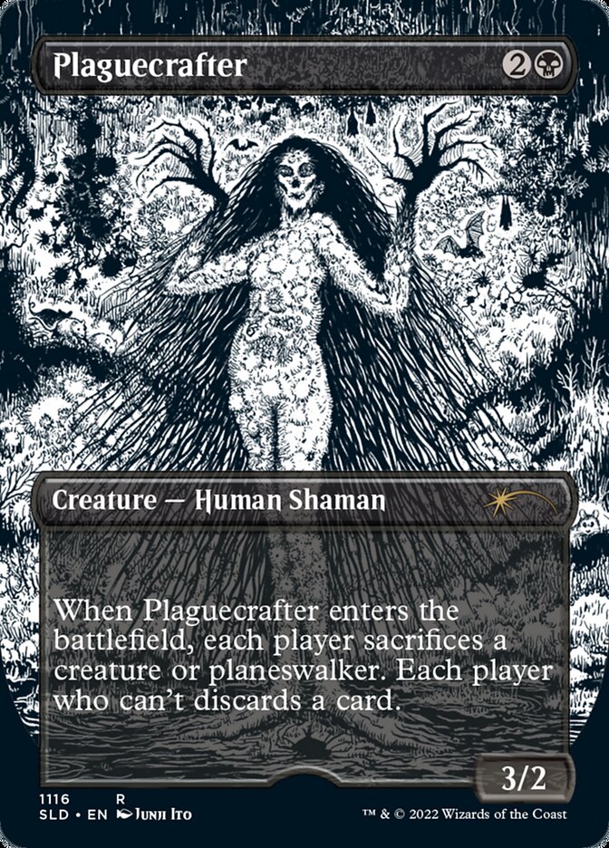Plaguecrafter (Borderless) [Secret Lair Drop Series] - Destination Retro
