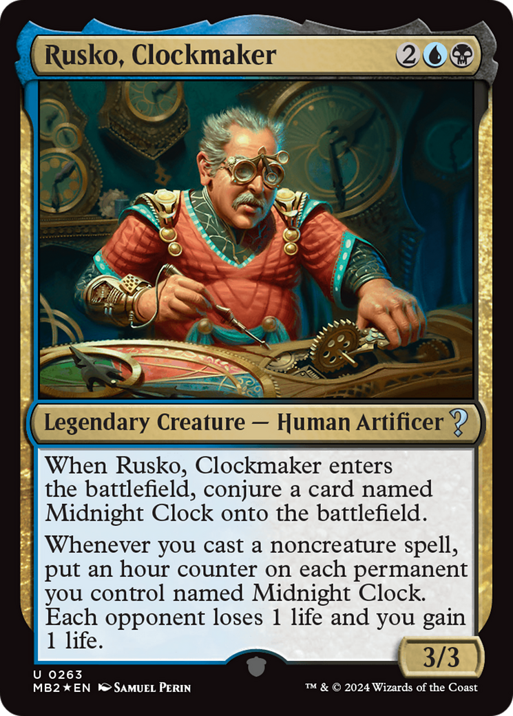 Rusko, Clockmaker [Mystery Booster 2] - Destination Retro