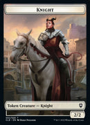 Knight Token [Commander Legends: Battle for Baldur's Gate Tokens] - Destination Retro