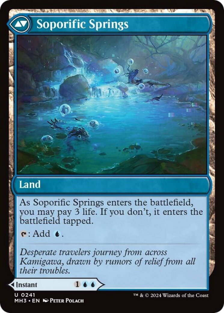 Sink into Stupor // Soporific Springs [Modern Horizons 3] - Destination Retro