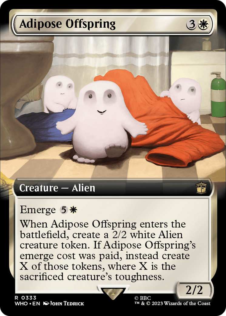 Adipose Offspring (Extended Art) [Doctor Who] - Destination Retro