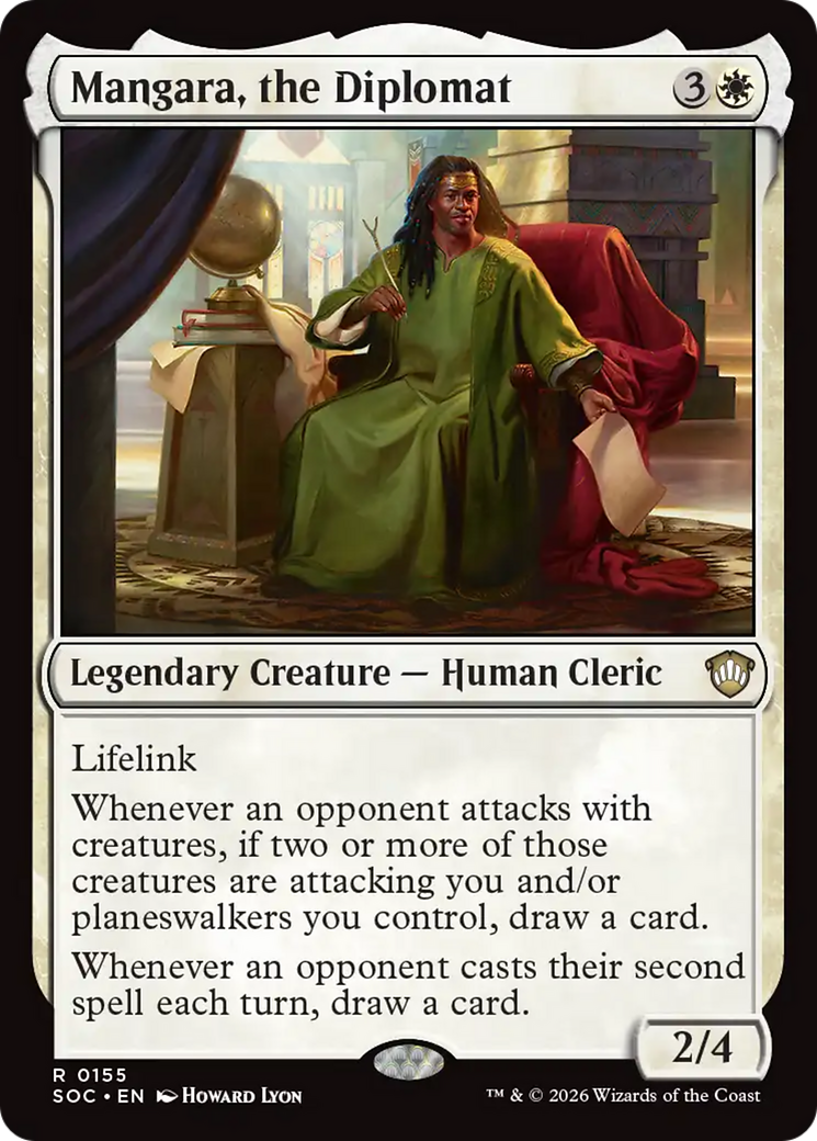 Mangara, the Diplomat [Secrets of Strixhaven Commander] - Destination Retro