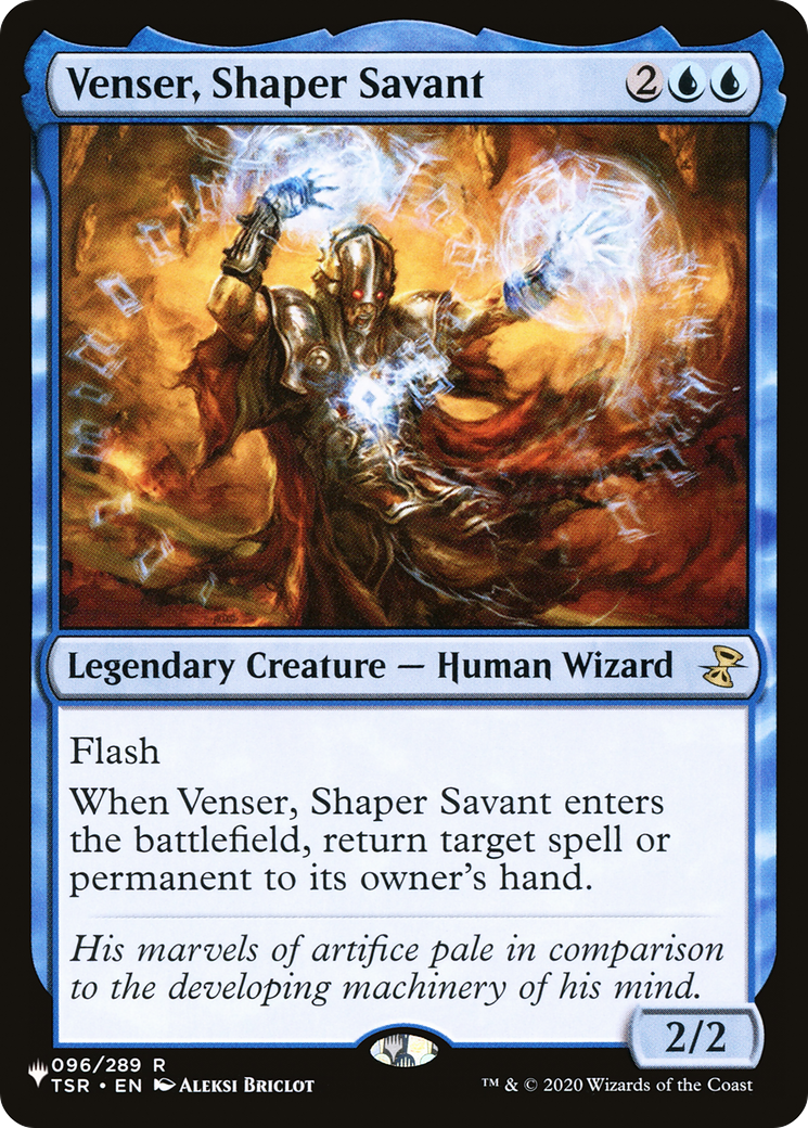 Venser, Shaper Savant [The List] - Destination Retro