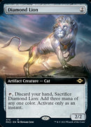 Diamond Lion (Extended Art) [Modern Horizons 2] - Destination Retro
