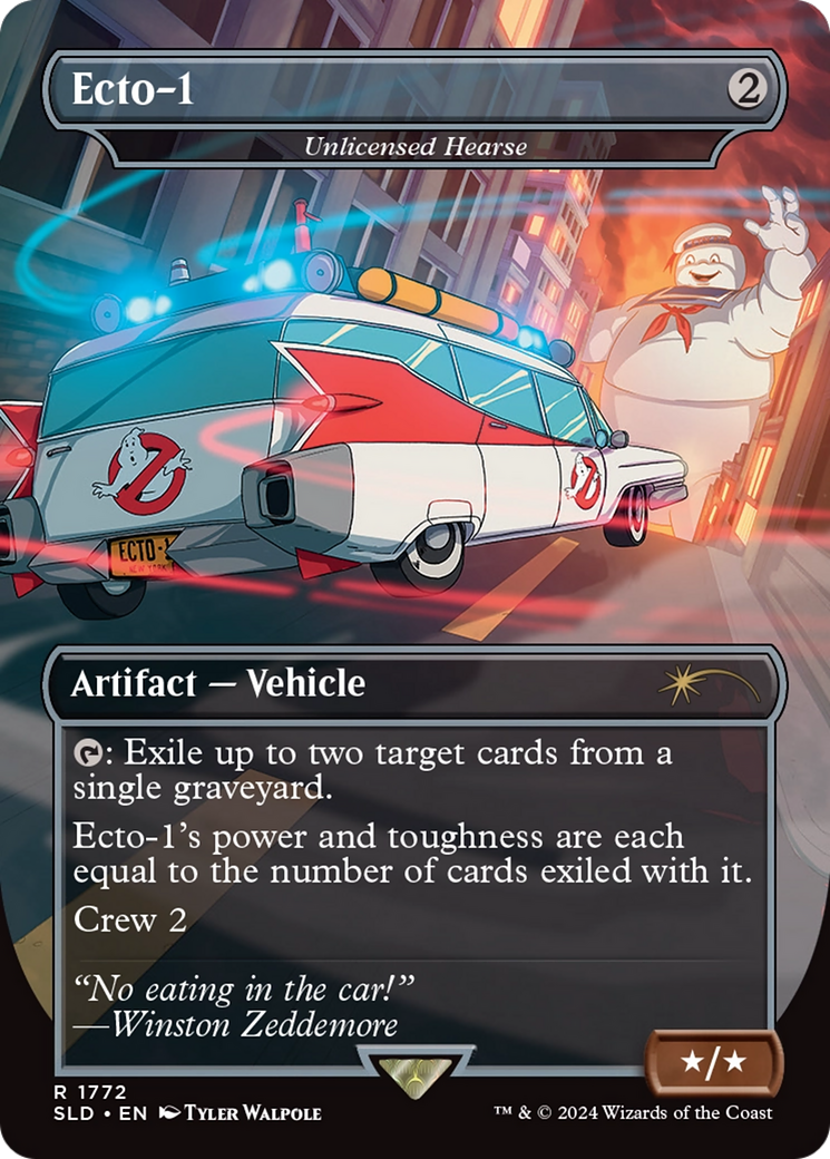 Ecto-1 - Unlicensed Hearse [Secret Lair Drop Series] - Destination Retro