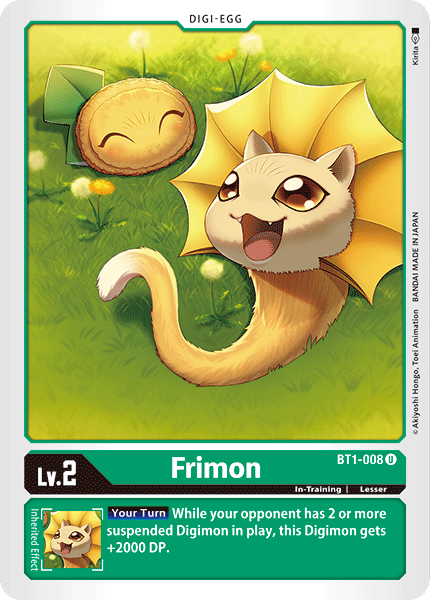 Frimon [BT1-008] [Release Special Booster Ver.1.0] - Destination Retro