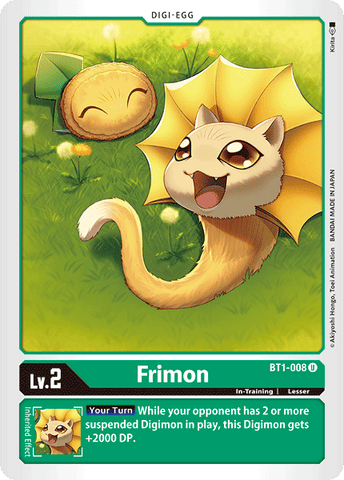 Frimon [BT1-008] [Release Special Booster Ver.1.0] - Destination Retro
