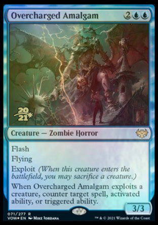 Overcharged Amalgam [Innistrad: Crimson Vow Prerelease Promos] - Destination Retro