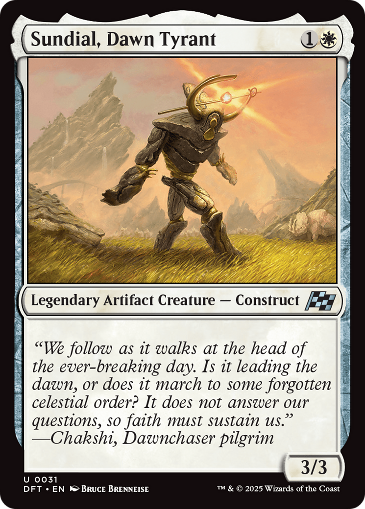 Sundial, Dawn Tyrant [Aetherdrift] - Destination Retro