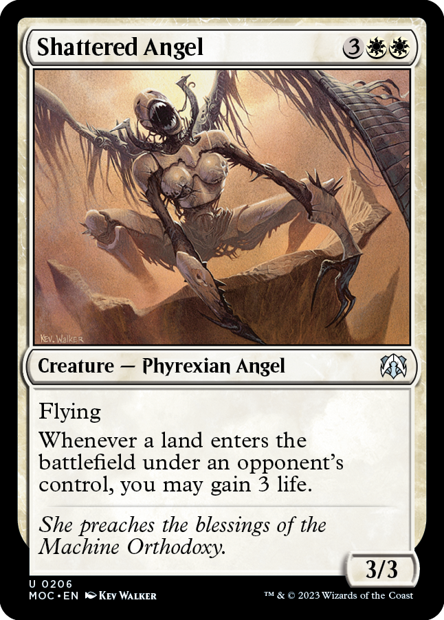 Shattered Angel [March of the Machine Commander] - Destination Retro