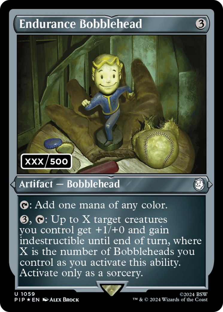 Endurance Bobblehead (Serialized) [Fallout] - Destination Retro