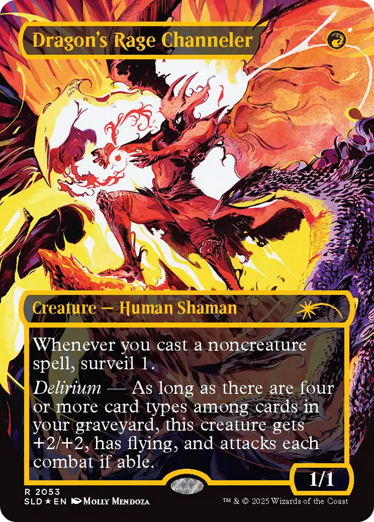 Dragon's Rage Channeler (2053) (Raised Foil) [Secret Lair Drop Series] - Destination Retro