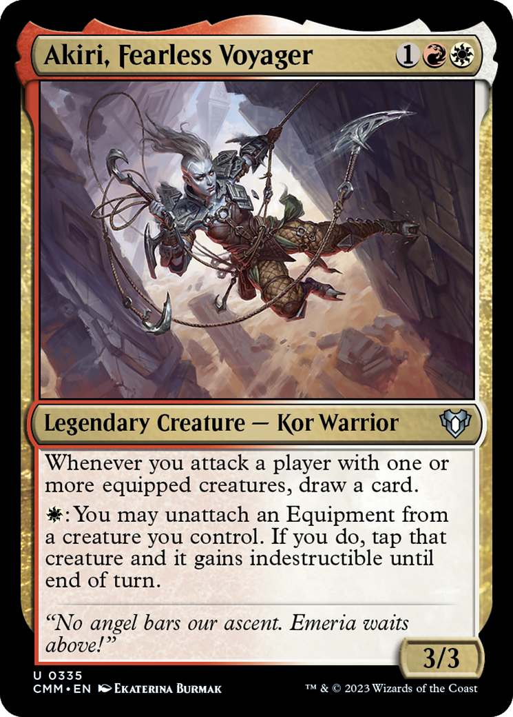 Akiri, Fearless Voyager [Commander Masters] - Destination Retro