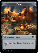 Mercenary // Food (0005) Double-Sided Token [Outlaws of Thunder Junction Tokens] - Destination Retro