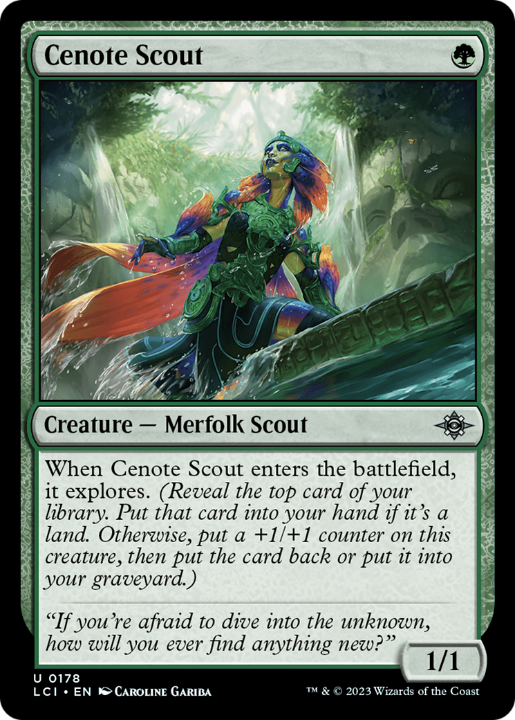 Cenote Scout [The Lost Caverns of Ixalan] - Destination Retro