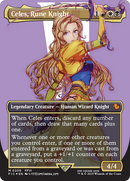 Celes, Rune Knight (Borderless) (Surge Foil) [FINAL FANTASY Commander] - Destination Retro