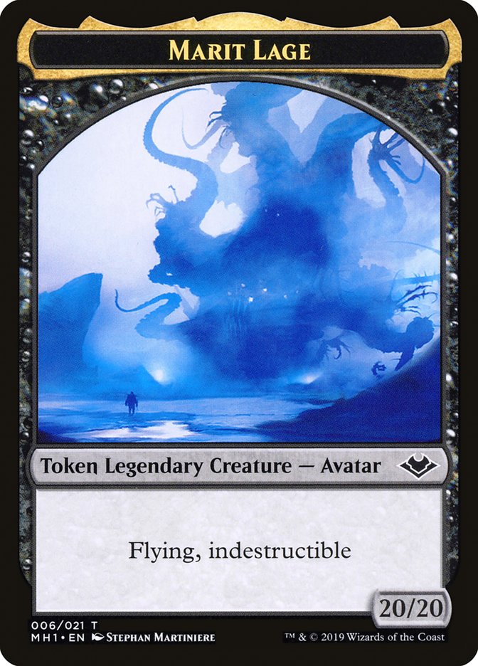 Illusion (005) // Marit Lage (006) Double-Sided Token [Modern Horizons Tokens] - Destination Retro