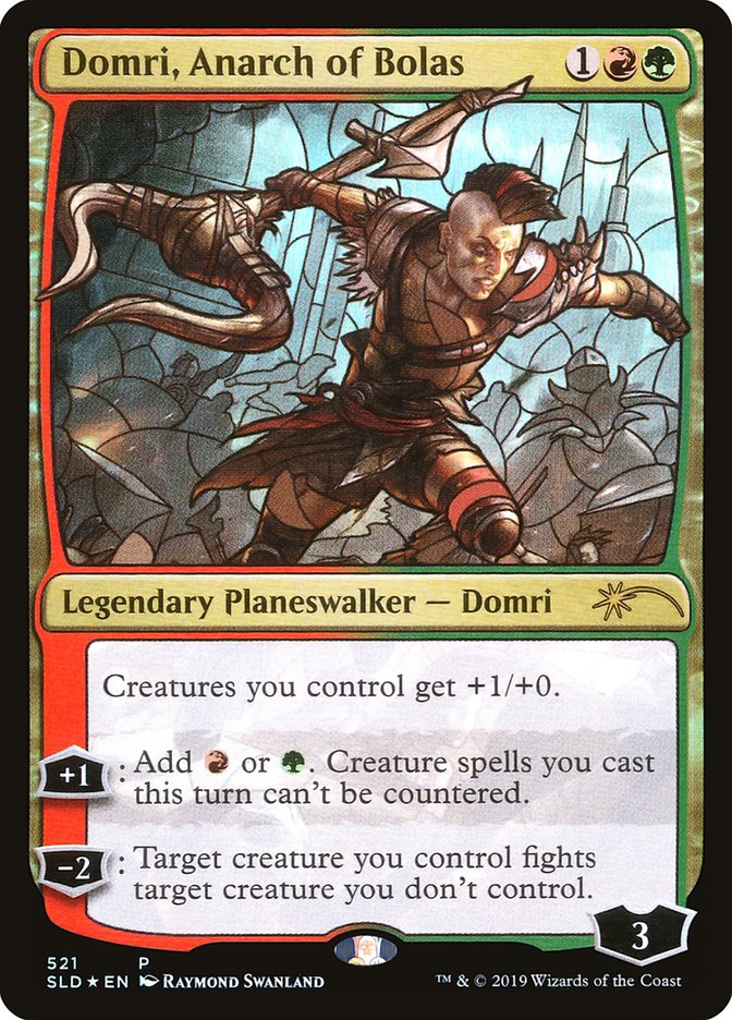 Domri, Anarch of Bolas (Stained Glass) [Secret Lair Drop Promos] - Destination Retro