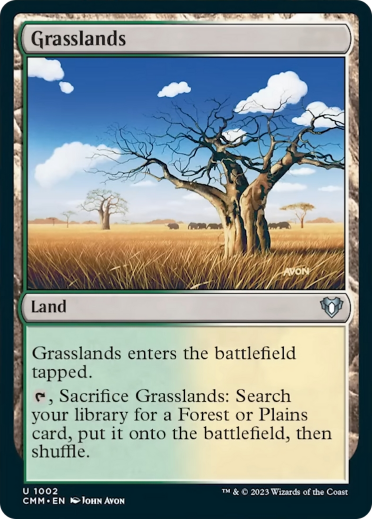 Grasslands [Commander Masters] - Destination Retro