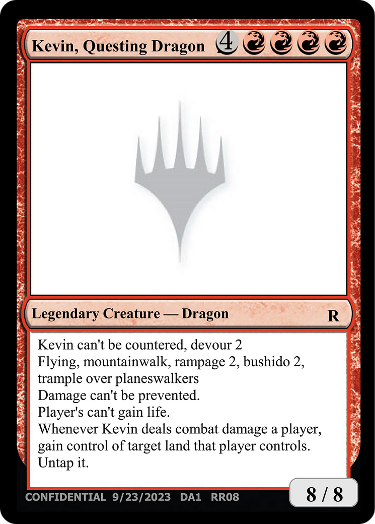 Kevin, Questing Dragon [Unknown Event] - Destination Retro