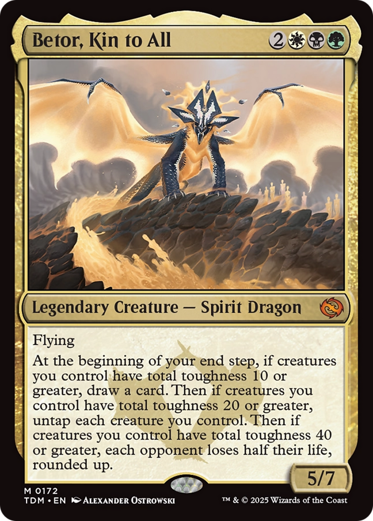 Betor, Kin to All [Tarkir: Dragonstorm] - Destination Retro