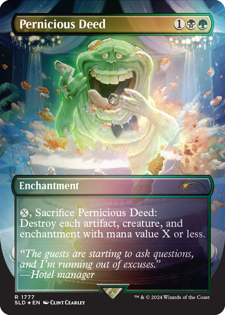 Pernicious Deed (Rainbow Foil) [Secret Lair Drop Series] - Destination Retro