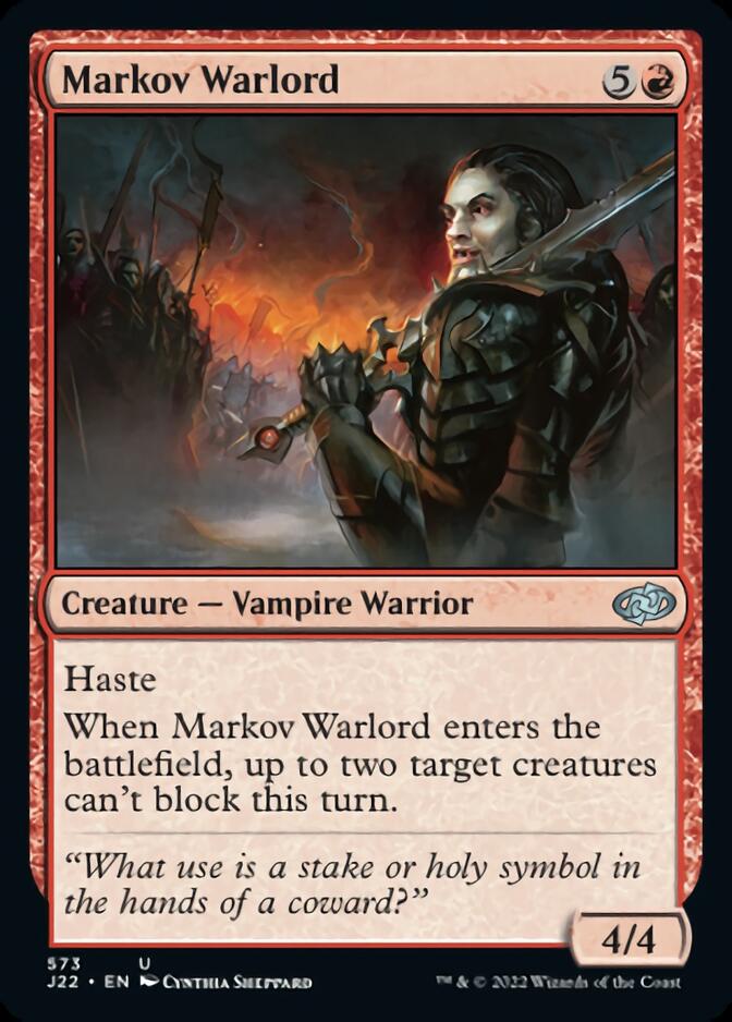 Markov Warlord [Jumpstart 2022] - Destination Retro