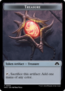 Treasure // Energy Reserve Double-Sided Token [Modern Horizons 3 Tokens] - Destination Retro