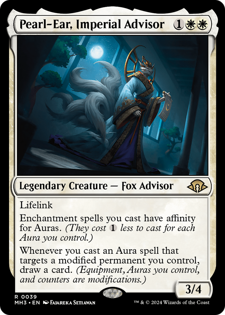Pearl-Ear, Imperial Advisor [Modern Horizons 3] - Destination Retro