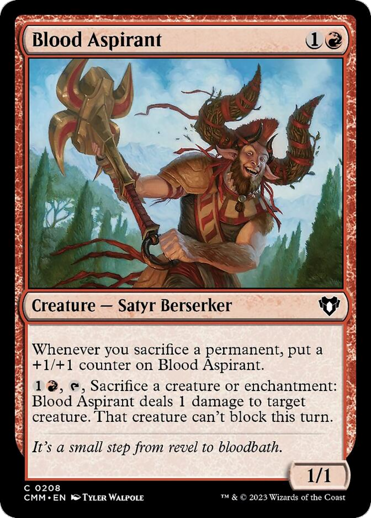 Blood Aspirant [Commander Masters] - Destination Retro
