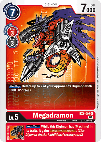 Megadramon [EX1-007] [Classic Collection] - Destination Retro