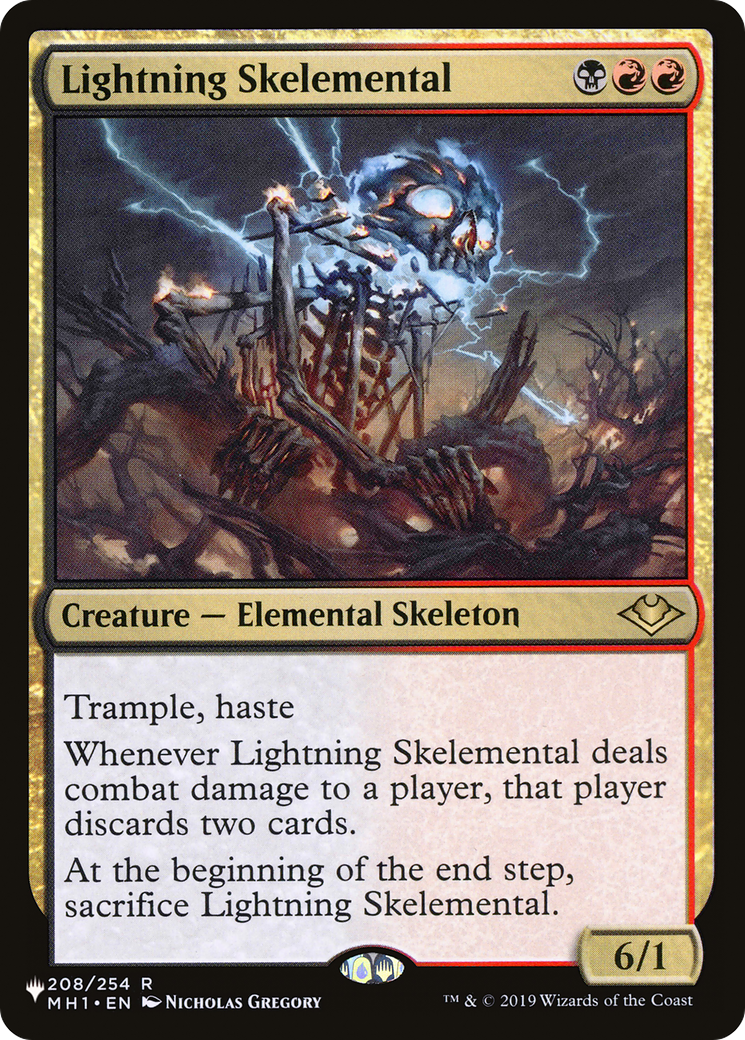 Lightning Skelemental [The List] - Destination Retro