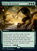 Storm the Festival (Extended Art) [Innistrad: Midnight Hunt] - Destination Retro