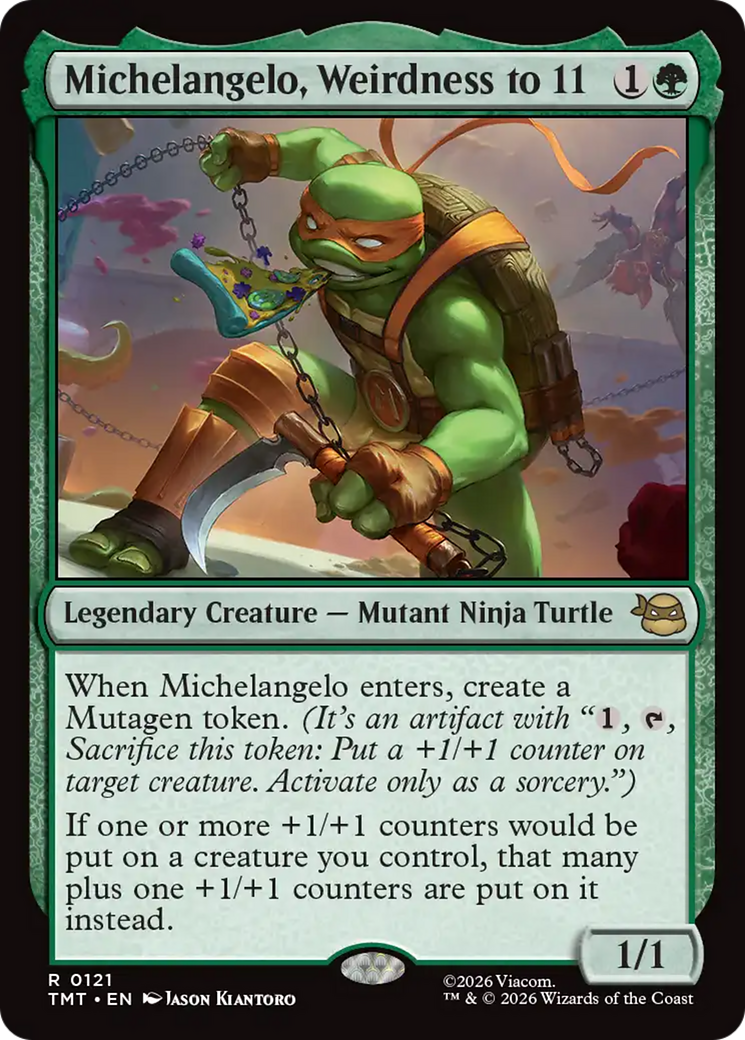 Michelangelo, Weirdness to 11 [Teenage Mutant Ninja Turtles] - Destination Retro