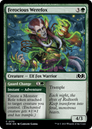 Ferocious Werefox // Guard Change [Wilds of Eldraine] - Destination Retro