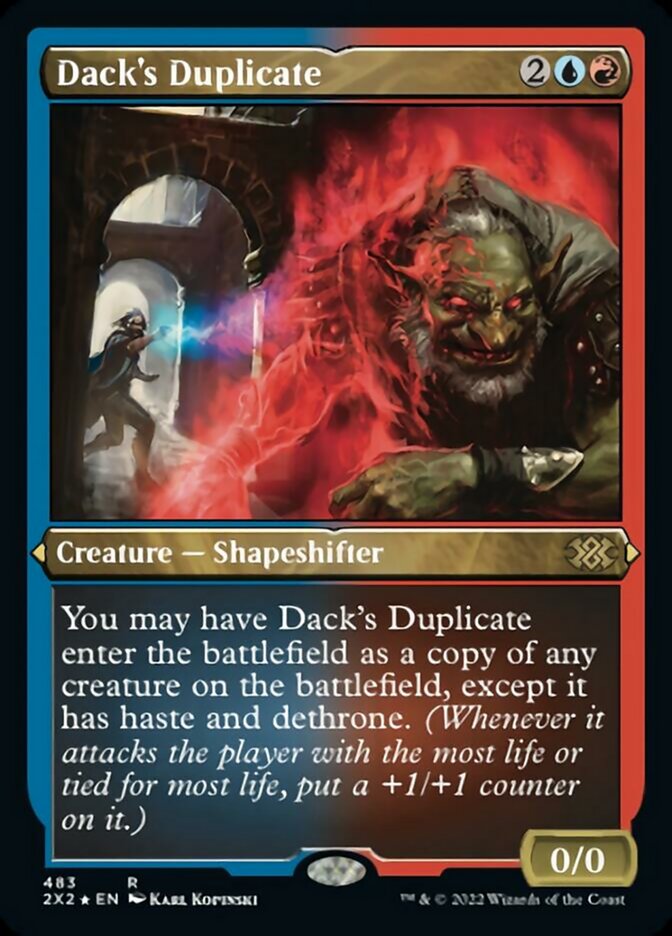 Dack's Duplicate (Foil Etched) [Double Masters 2022] - Destination Retro