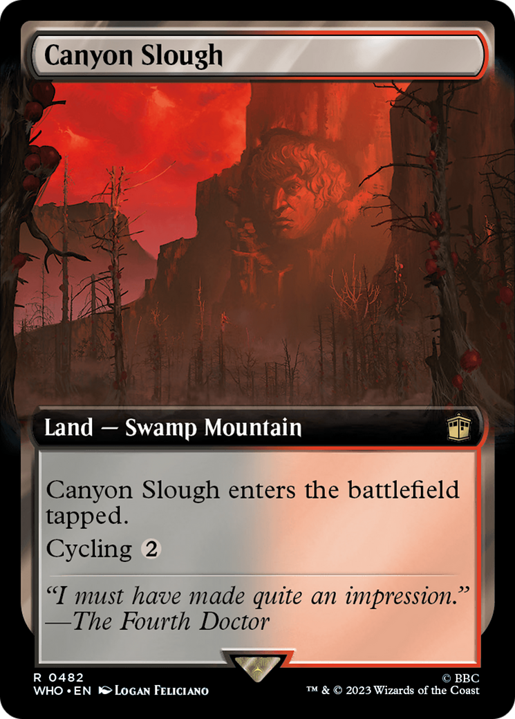 Canyon Slough (Extended Art) [Doctor Who] - Destination Retro