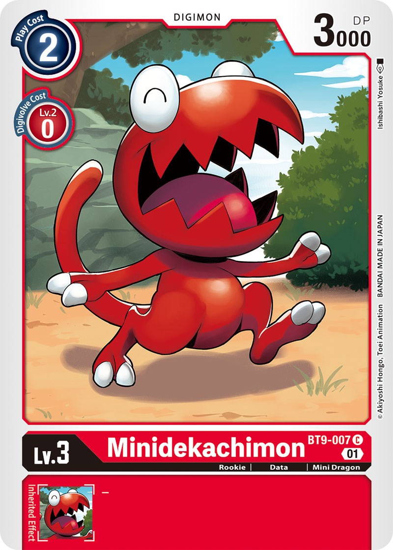 Minidekachimon [BT9-007] [X Record] - Destination Retro