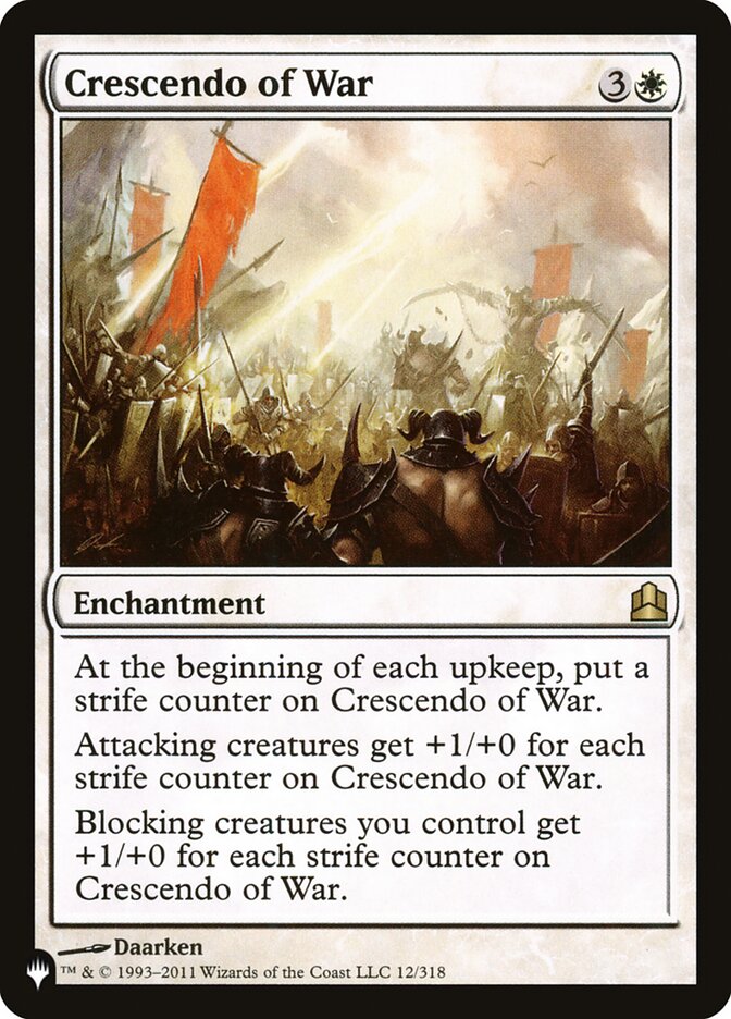 Crescendo of War [The List] - Destination Retro