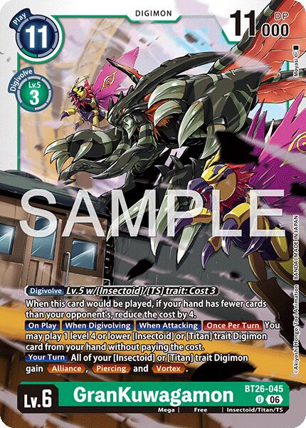 GranKuwagamon [BT26-045] [Timeless Bonds] - Destination Retro