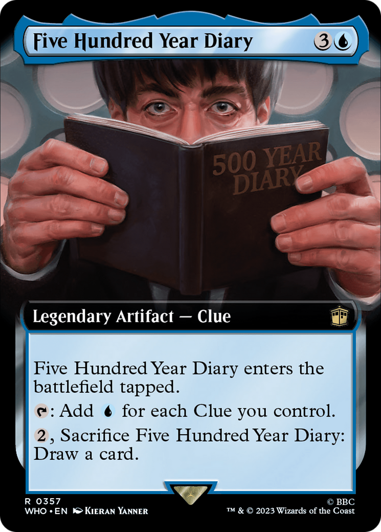 Five Hundred Year Diary (Extended Art) [Doctor Who] - Destination Retro