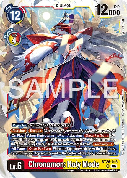Chronomon: Holy Mode [BT26-016] [Timeless Bonds]