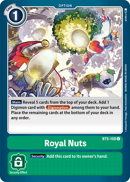 Royal Nuts [BT5-100] [Battle of Omni] - Destination Retro