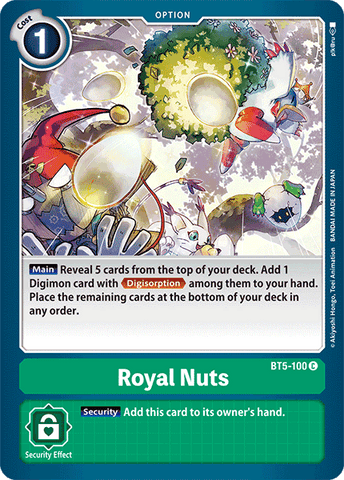 Royal Nuts [BT5-100] [Battle of Omni] - Destination Retro